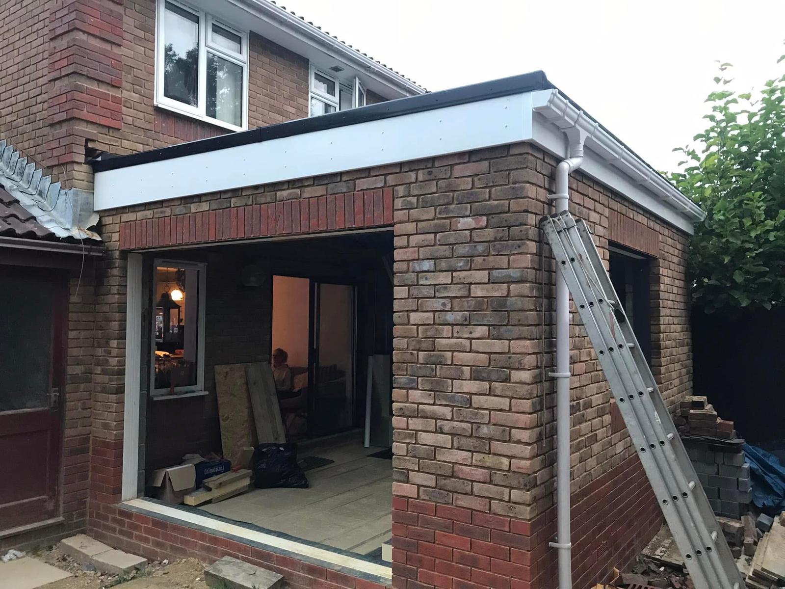 Full dormer loft conversion — cladded
