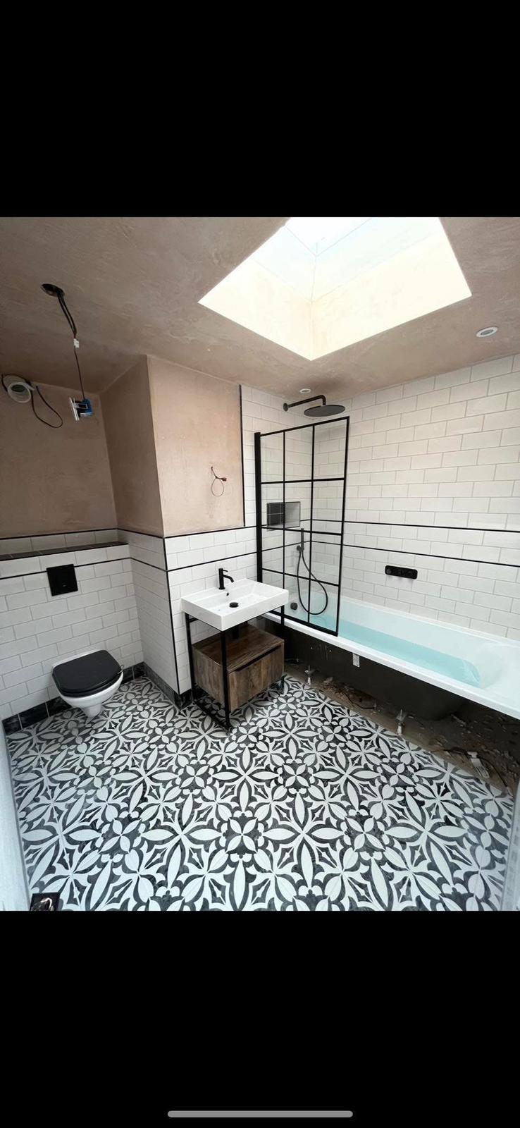 Bathroom strip-out & pipework